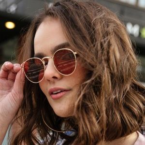 Urban Outfitters Dark Red Sunglasses